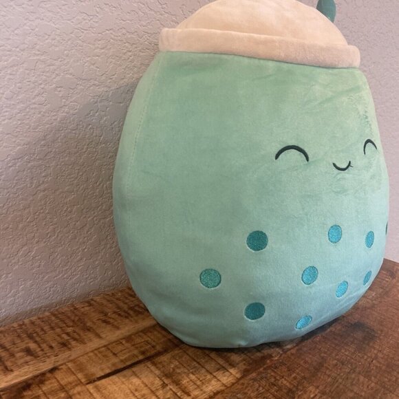 Squishmallow Boba Tea 14 inch Jakarria the Boba Tea Rare 2021 Plush - Picture 3 of 9